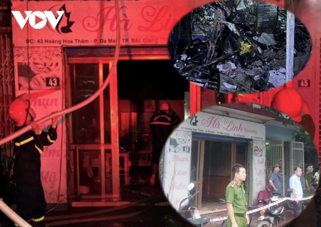 Two adults and one child from a family die in a fire that engulfs a two-storey house in Bac Giang province, northern Vietnam, in mid-June. The fire stems from the place where an electric bike is parked, before quickly spreading and causing a lot of toxic smoke.