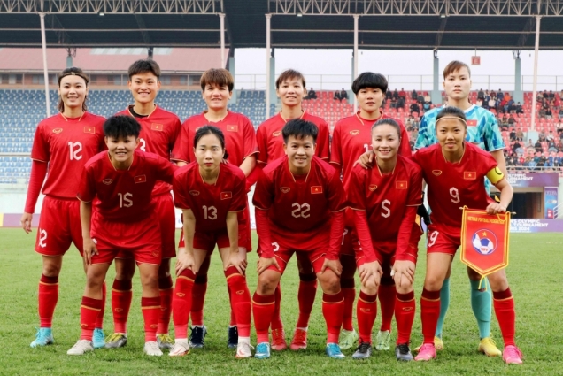 National women’s football team ranks 37th place in the FIFA rankings
(Photo: Internet)