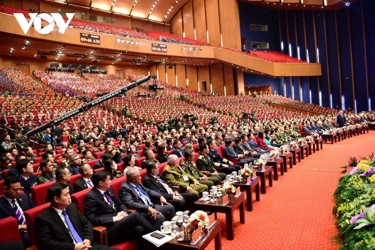 Delegates attending the grand ceremony