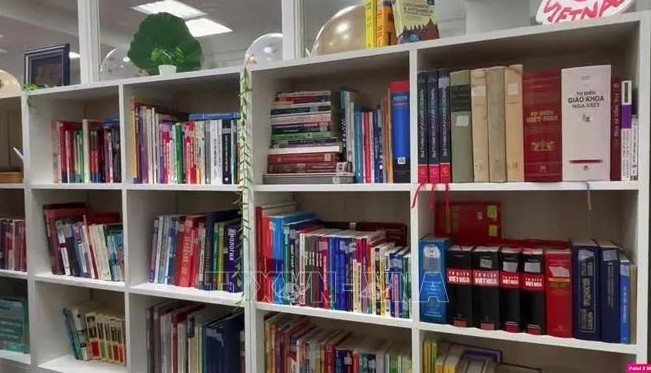 The library houses around 1,200 book titles across various fields