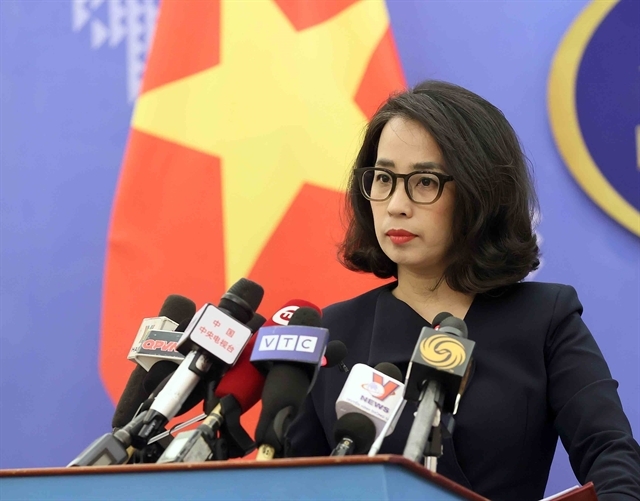 Foreign Ministry spokesperson Pham Thu Hang (VNA/VNS Photo)