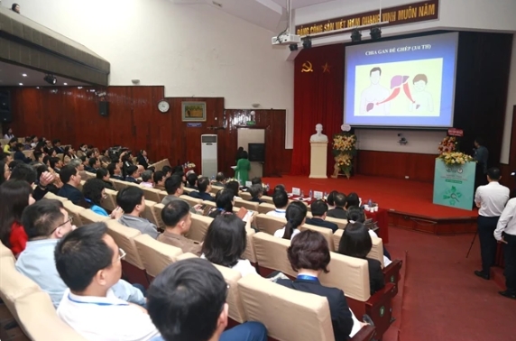 Delegates attend a workshop to review the results of Việt Đức Friendship Hospital’s organ and tissue transplantation on December 6 in Hanoi. (Photo: Courtesy of Viet Duc Friendship hospital)
