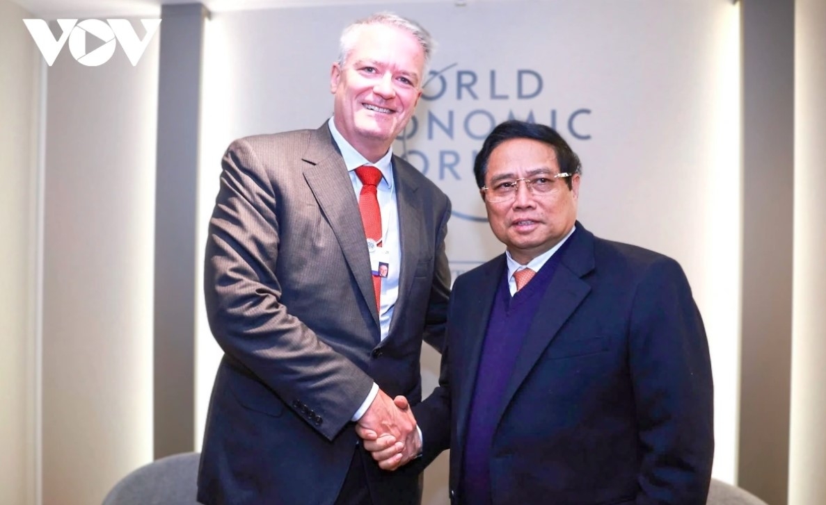 Chinh meets with Secretary-General of the Organisation for Economic Cooperation and Development (OECD) Mathias Cormann 