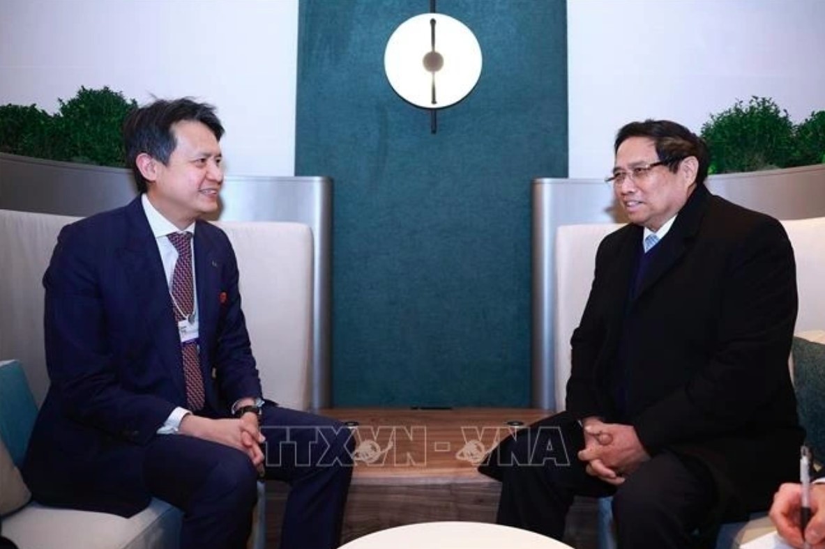 He meets with Director General of the World Intellectual Property Organization (WIPO) Daren Tang
