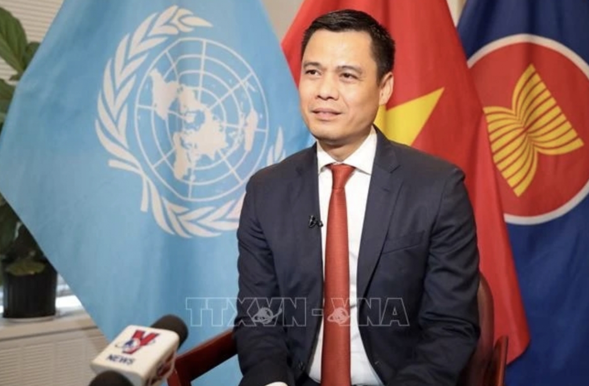 Ambassador Dang Hoang Giang, Permanent Representative of Vietnam to the UN. (Photo: VNA)