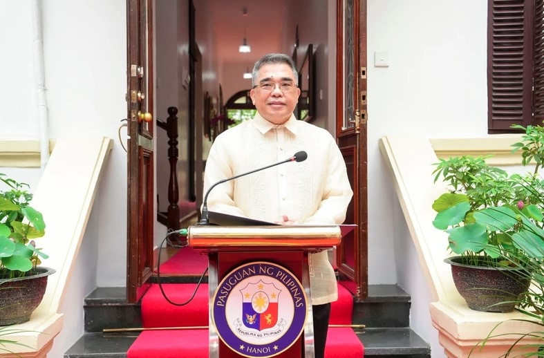 Philippine Ambassador to Vietnam Meynardo Los Banos Montealegre.(Photo courtesy of Philippine Embassy in Vietnam)