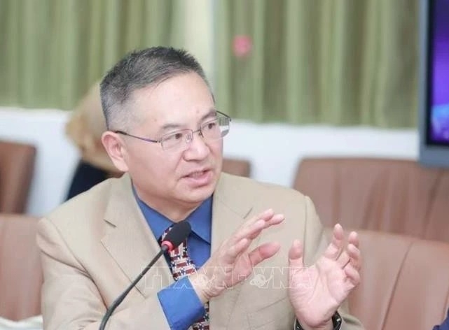 Prof. Dr. Cheng Hanping, Director of the Vietnam Research Centre at the Zhejiang University of Technology. (Photo: VNA)