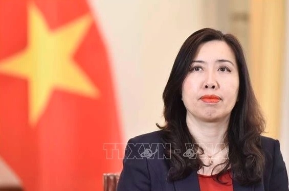 Deputy Minister of Foreign Affairs Le Thi Thu Hang (Photo: VNA)