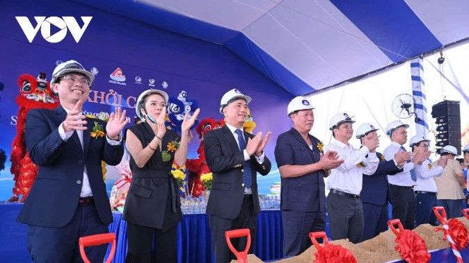 Health Ministry leaders attend groundbreaking ceremony for plasma-based biopharmaceutical production plant