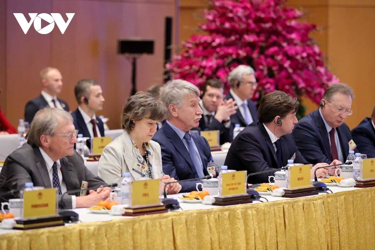 Russian businesses attend the dialogue