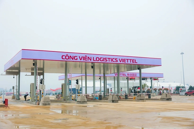The Logistics Viettel Park in the northern province of Lang Son is inaugurated in December 2024.
(Photo: baodautu.vn)