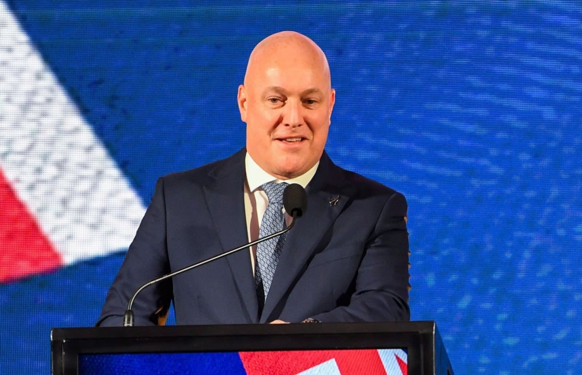 New Zealand Prime Minister Christopher Luxon. (Photo: Xinhua News Agency)