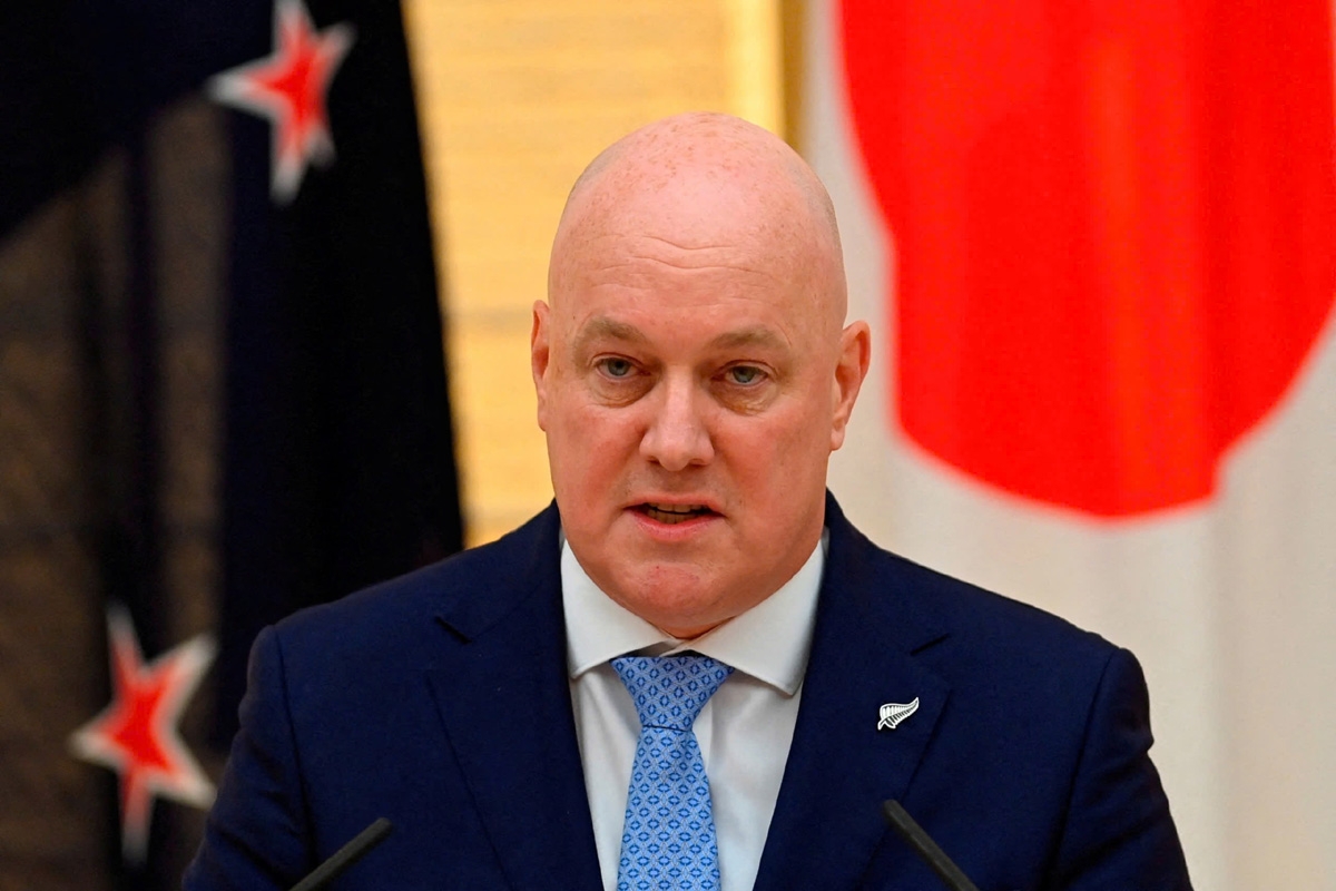 Prime Minister Christopher Luxon of New Zealand. (Photo: Reuters)