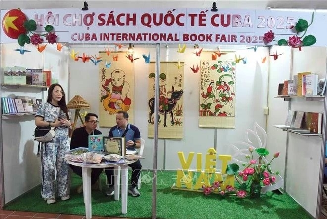 The Vietnamese space at the 33rd edition of the Havana International Book Fair, running from February 13-23.
