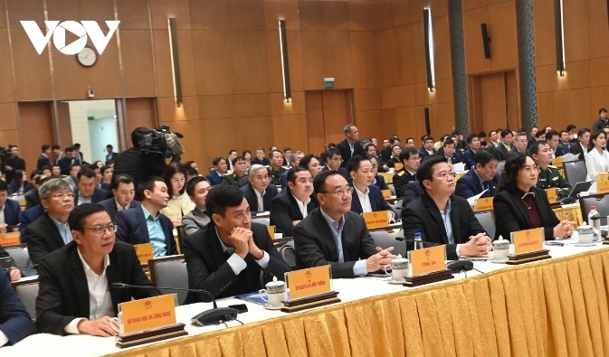 Delegates attend the conference