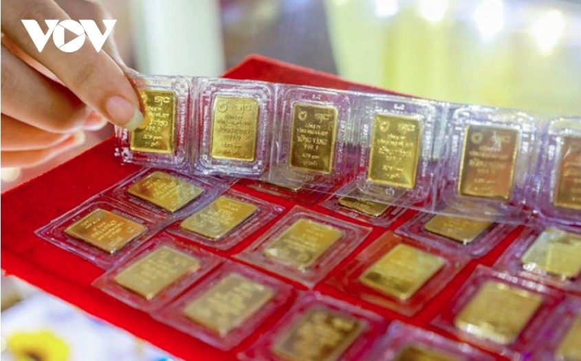 Gold bar prices reach historic high of nearly VND93 million per tael