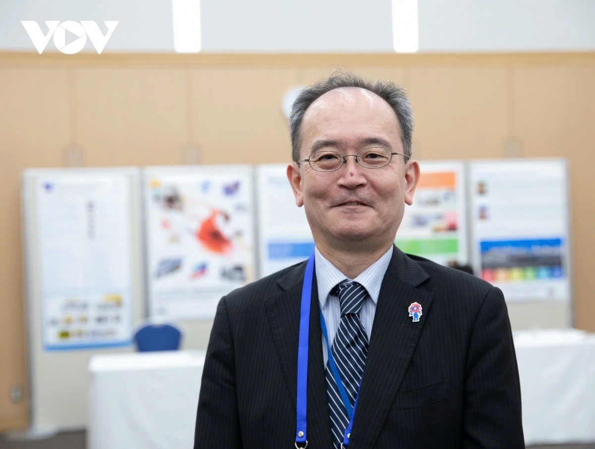 Hoshino Mitsuaki, director general of the Bureau of Economy, Trade, and Industry for the Kyushu region under Japan’s Ministry of Economy, Trade, and Industry