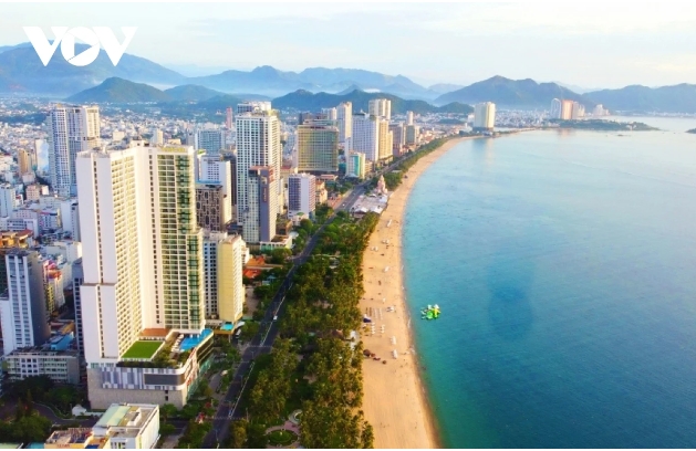 Nha Trang city is famous for its golden beaches and excellent diving conditions