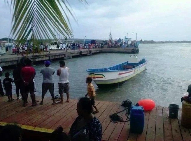 A port at Corn Islands, Nicanagua. (Photo: La Prensa)