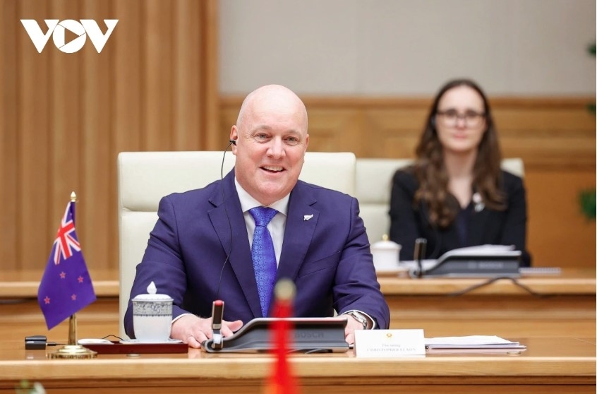 New Zealand Prime Minister Christopher Luxon