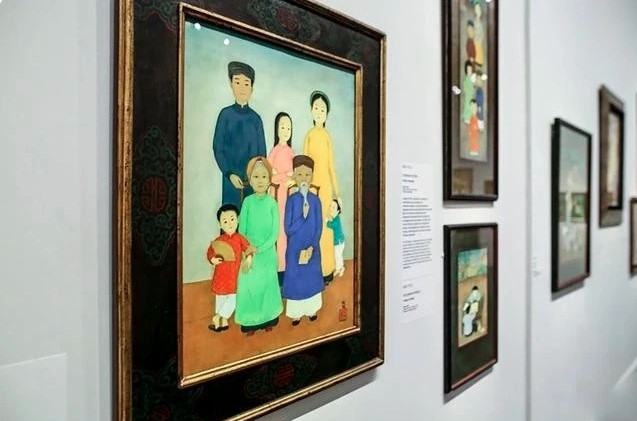 A corner of the exhibition at the Cernuschi Museum (Photo: thanhnien.vn)