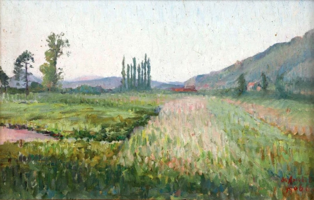 Emperor Ham Nghi’s 1906 painting "Menthon-Saint-Bernard" to be showcased