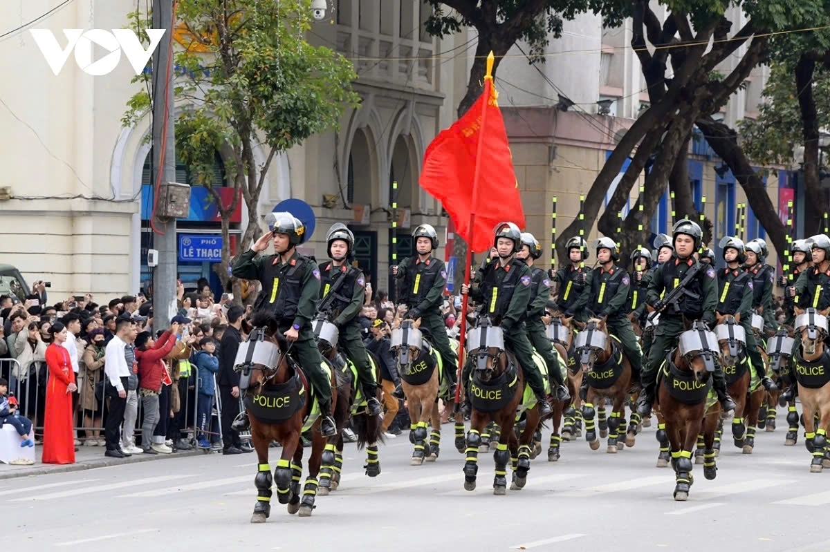 All eye are on performances by the Cavalry Mobile Police force recently established to protect national security, preserve social order and safety, and perform other tasks.