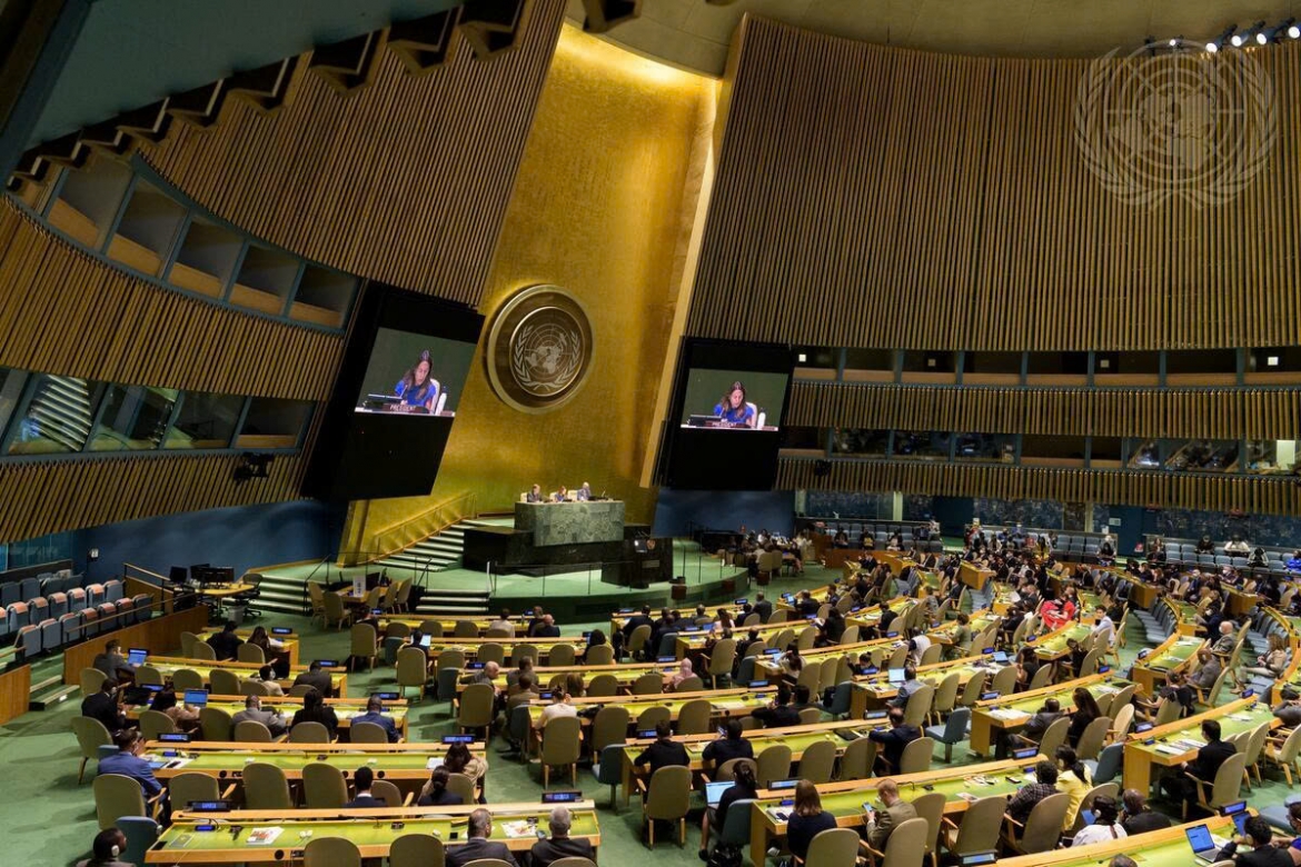 At a meeting of the State Parties to UNCLOS at the UN Headquarters in New York, USA. (Photo: UN)