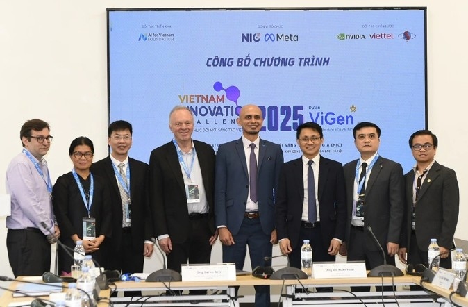 Launching the Innovation Challenge 2025 to drive AI development in Vietnam (Photo: NIC)