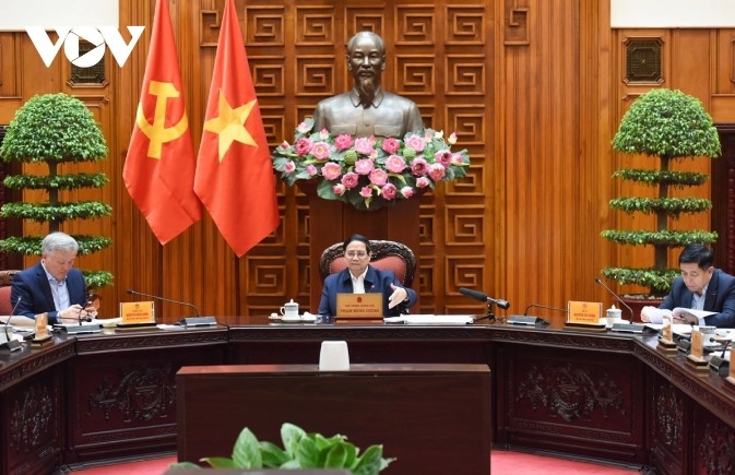 PM Pham Minh Chinh chairs the meeting 