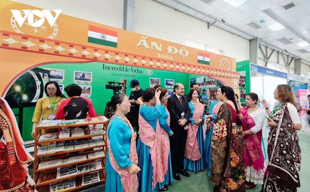 The Indian booth at VITM Hanoi 2024