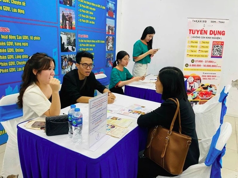Demand for professionals in technology, AI, and digital skills is no longer limited to the IT sector but is expanding into retail, finance, and manufacturing (Photo: laodong.vn)