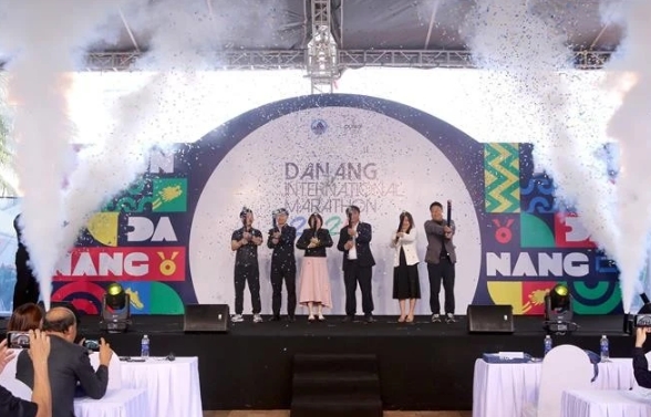 Da Nang International Marathon 2025 kicks off at East Sea Park in Da Nang city on March 21.