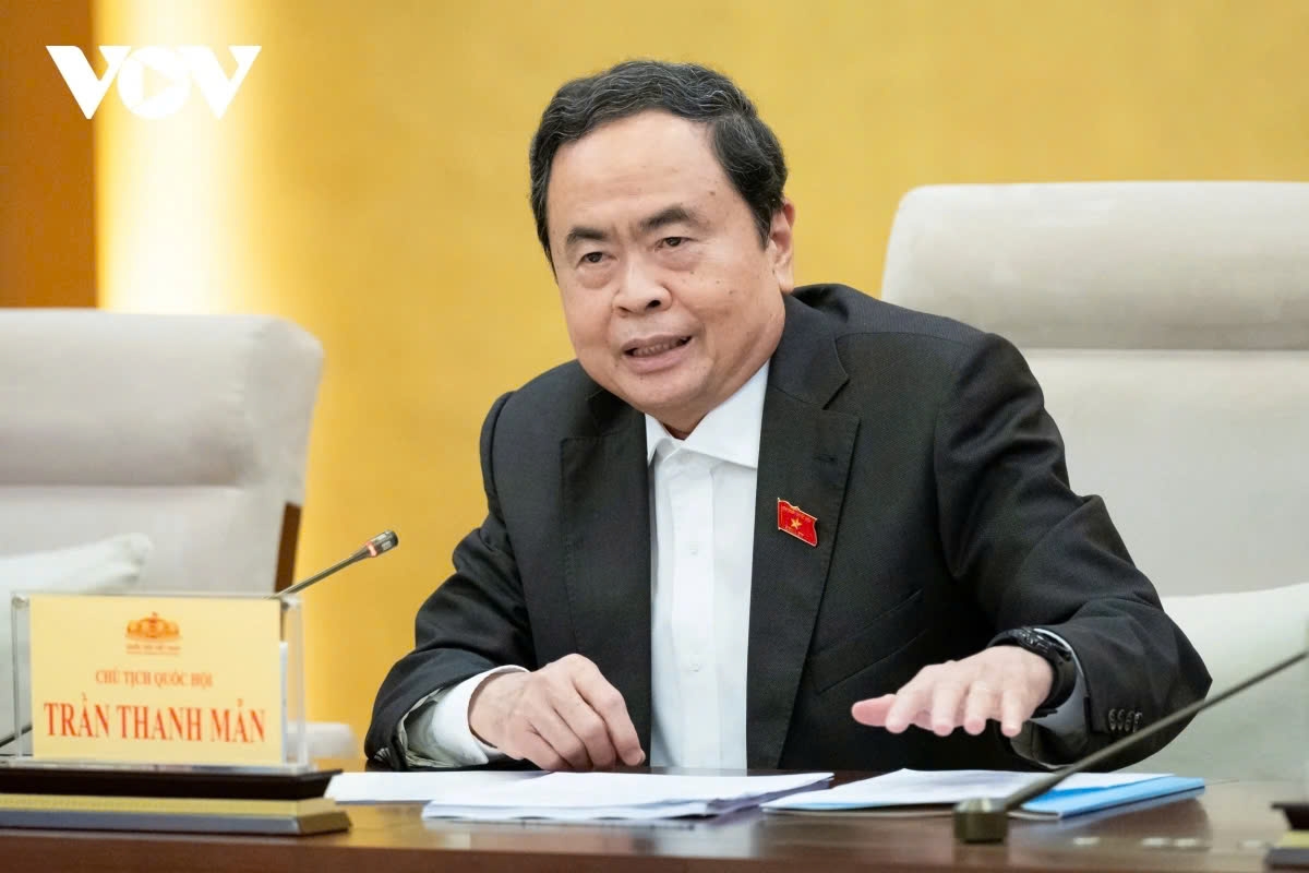 Vietnamese National Assembly Chairman Tran Thanh Man