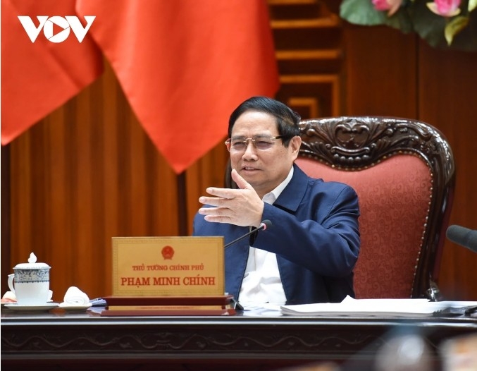 PM Pham Minh Chinh accentruates the urgency of resolving delayed projects to meet growth target of over 8% this year.