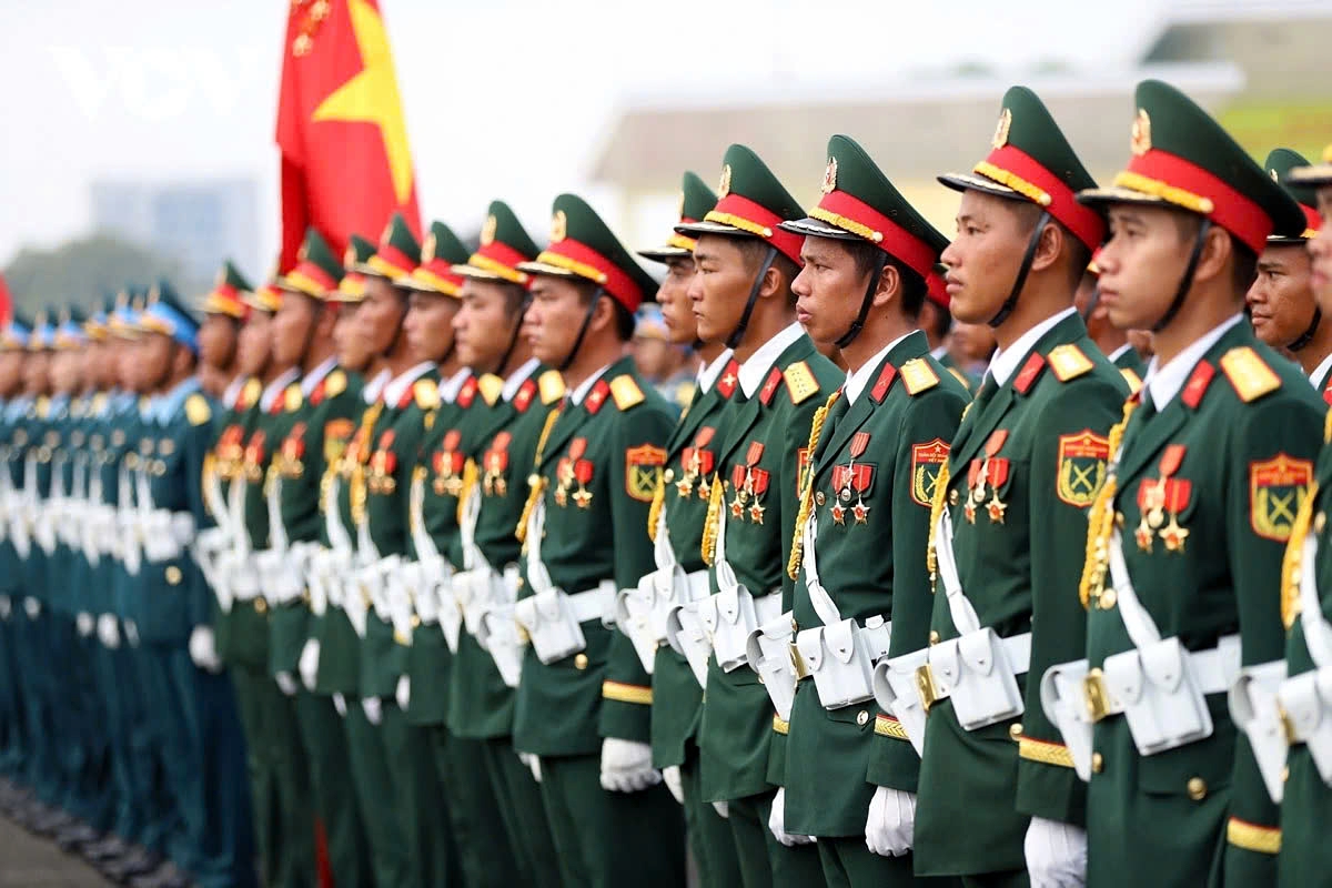 This is the first joint parade rehearsal after individual units have undergone separate training sessions at various locations across the country.