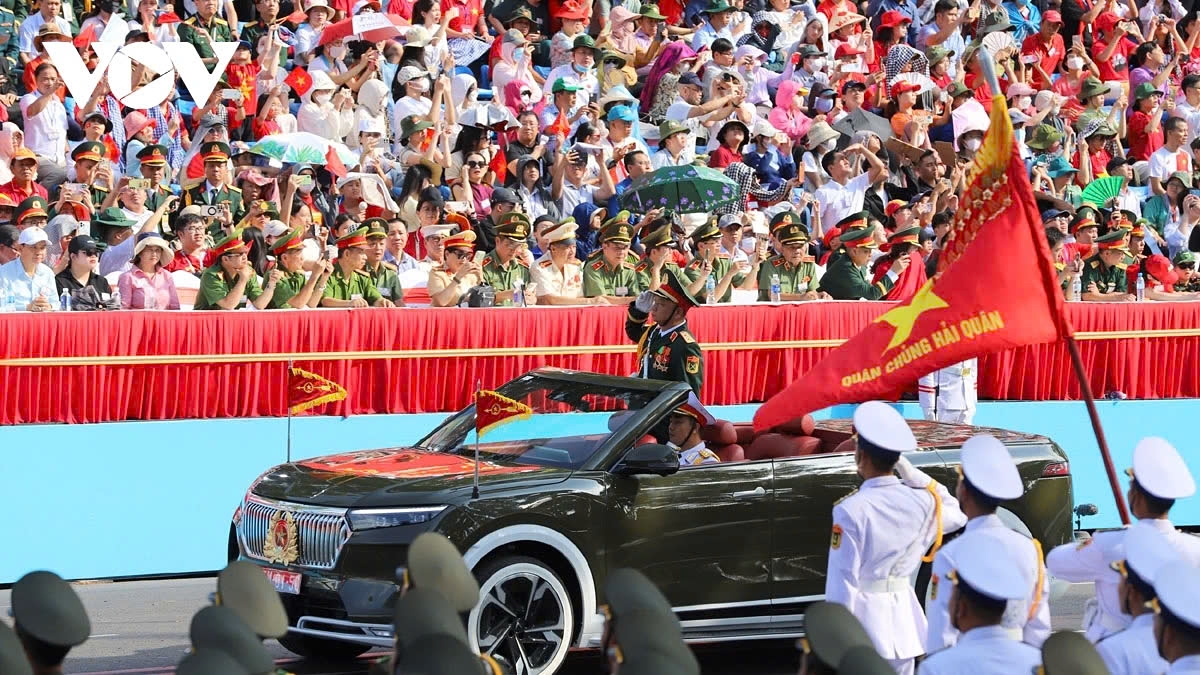 The rehearsal serves as the final preparation for the official grand ceremony on April 30 marking 50 years of the liberation of the South and National Reunification.