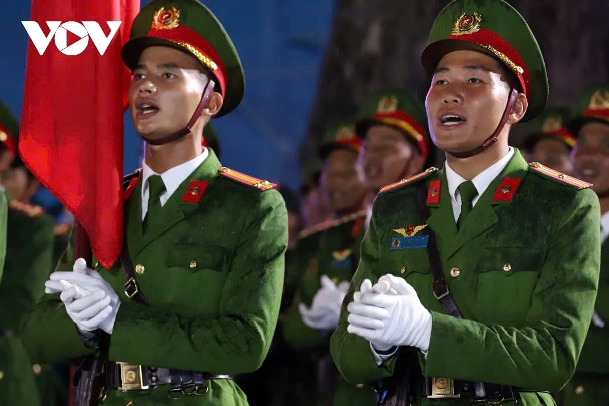 A highlight of the ceremony will be a national - level military parade at 08:00A.M., with the participation of armed forces and police units of Vietnam alongside visiting troops from China, Laos and Cambodia.