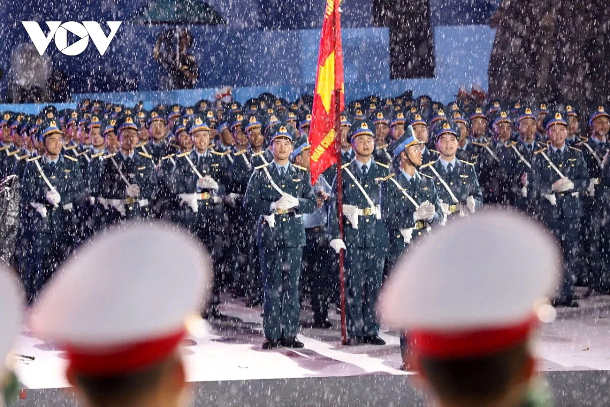 An Air Force flyover will feature helicopters, YAK-130 aircraft and Su-30MK2 fighter jets.
