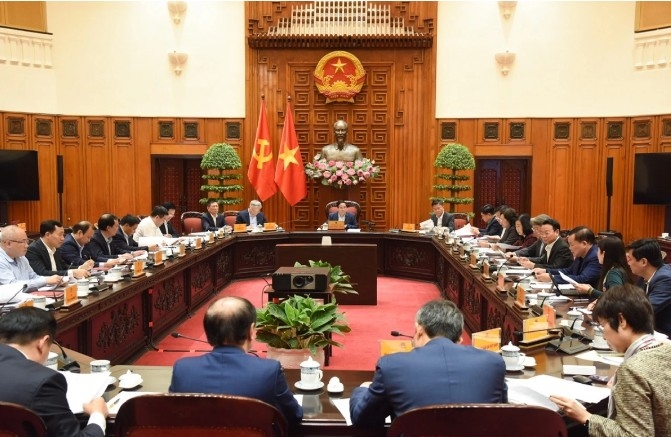  Prime Minister Pham Minh Chinh chairs the meeting