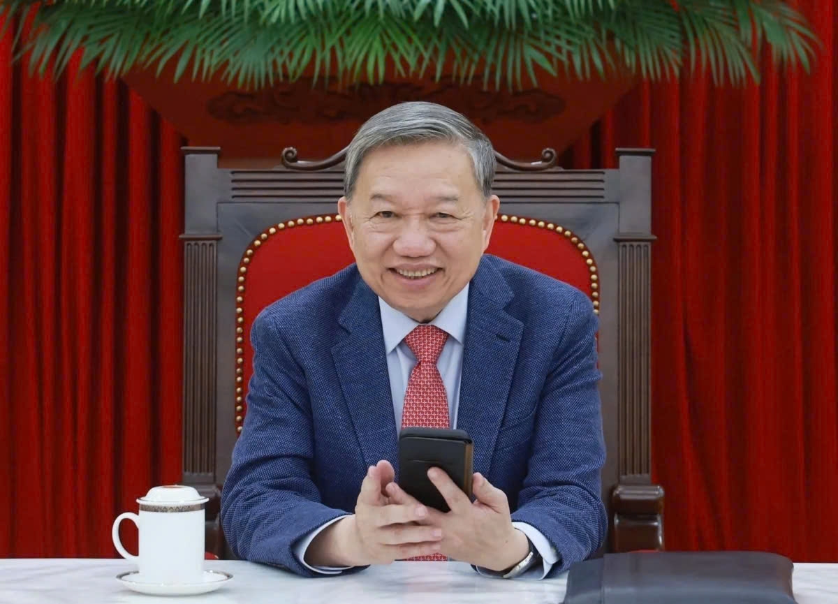 Party General Secretary To Lam of Vietnam