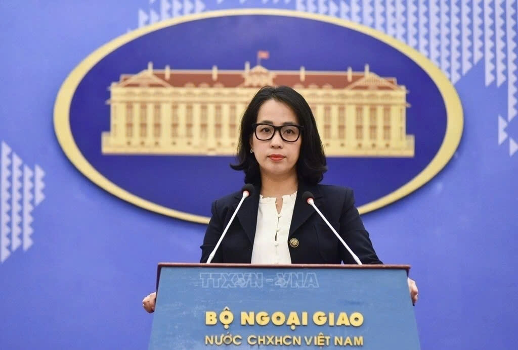 Pham Thu Hang, spokesperson for the Vietnamese Ministry of Foreign Affairs
