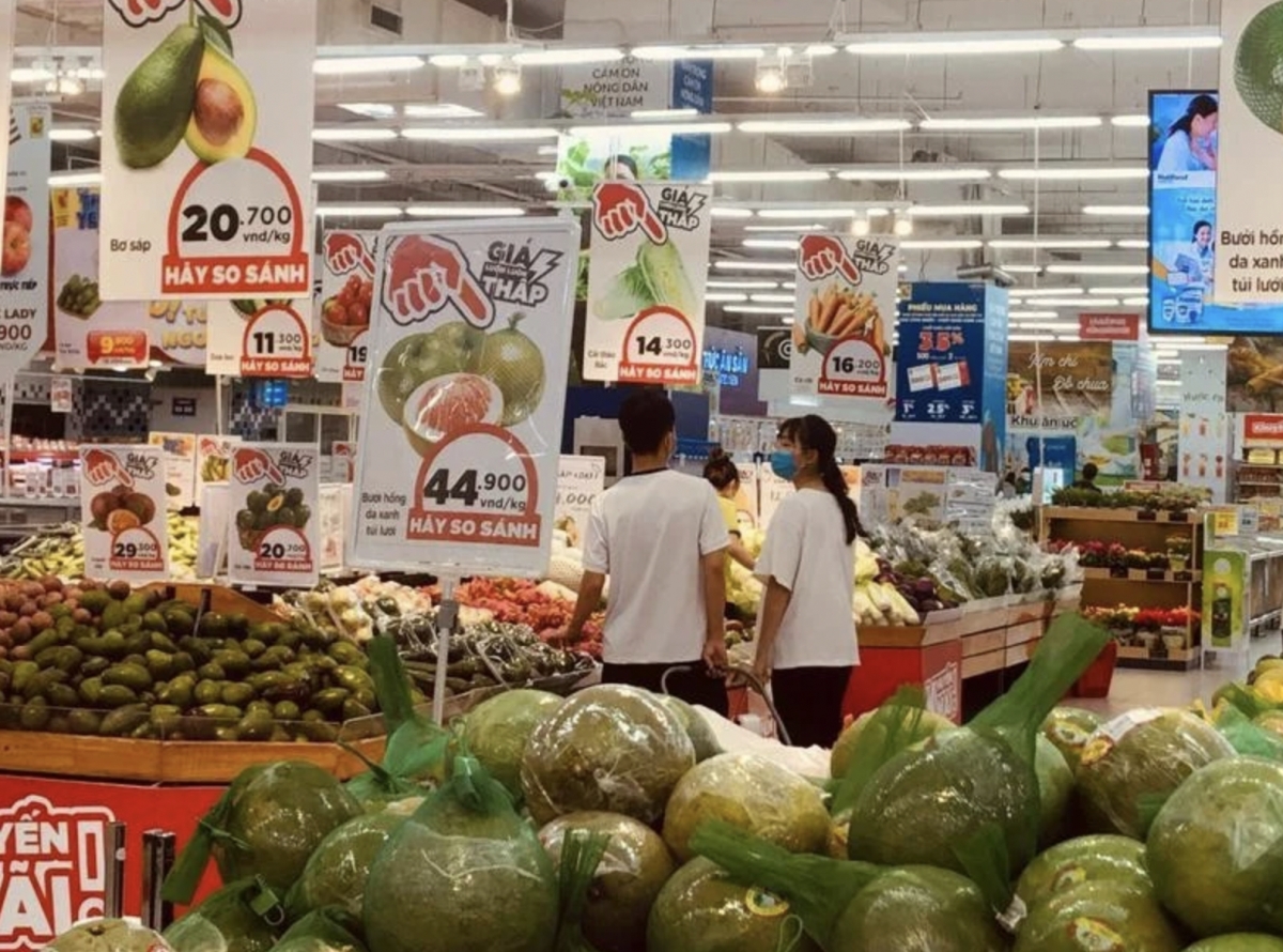 The CPI goes up 3.22% year-on-year in the first quarter of 2025. (Photo: VNA)