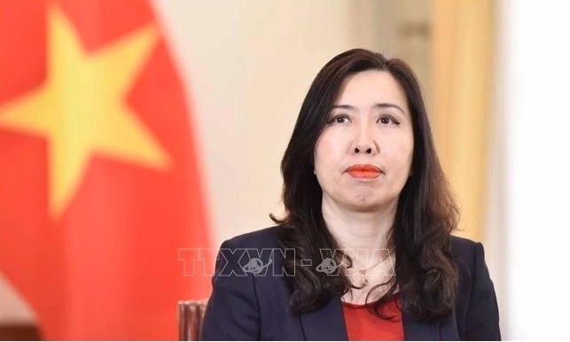Deputy Foreign Minister Le Thi Thu Hang (Photo: VNA)