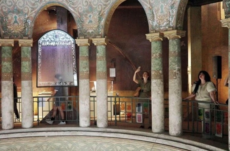 A cultural space in Hanoi Festival of Creative and Design 2024 (Photo: nhandan.vn)