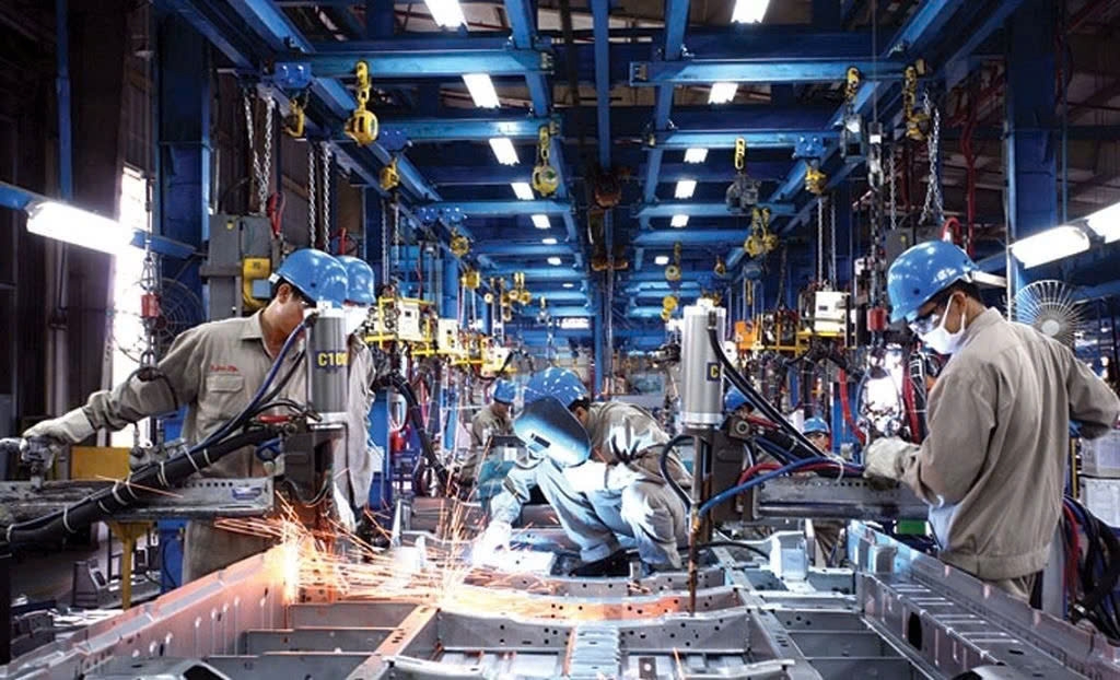 The manufacturing and processing industry continues to be one of the key drivers of Vietnam's economic growth. (Illustration)