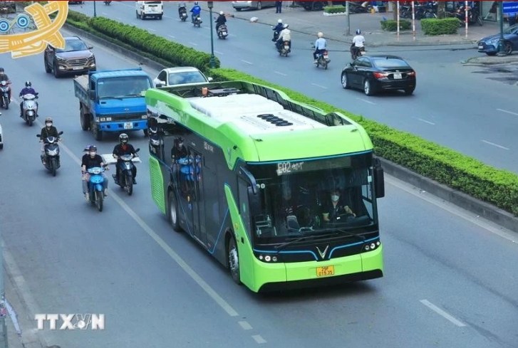 Hanoi targets all-green energy bus fleet by 2030