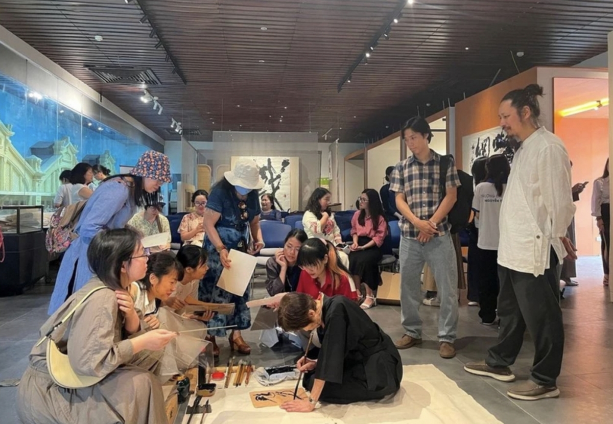 An activity of the workshop. (Photo xourtesy of the organiser)
