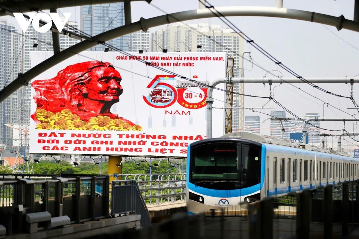 Ho Chi Minh City has transformed into a modern metropolis after 50 years of liberation