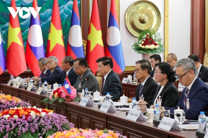 President Thongloun Sisoulith says Vietnam’s comprehensive achievements are a great source of encouragement and motivation for Laos.
